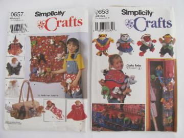 1970s vintage sewing patterns, retro doll clothes for baby dolls
